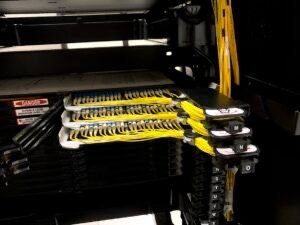 Installed equipment cabinets